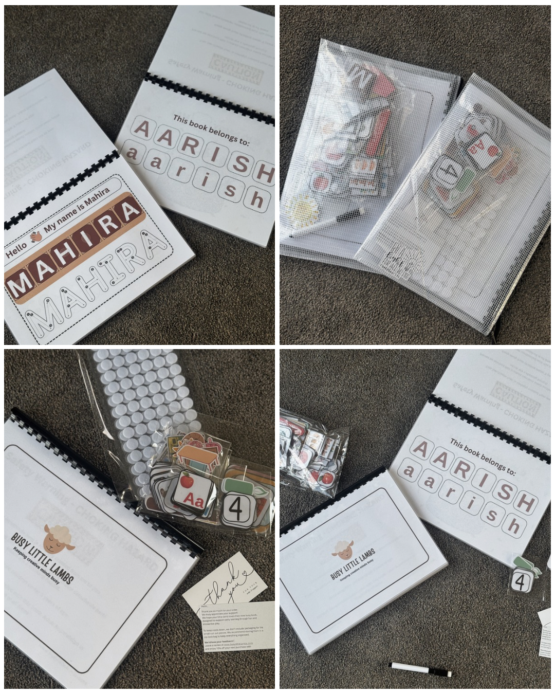 The Sibling Busy Book Bundle